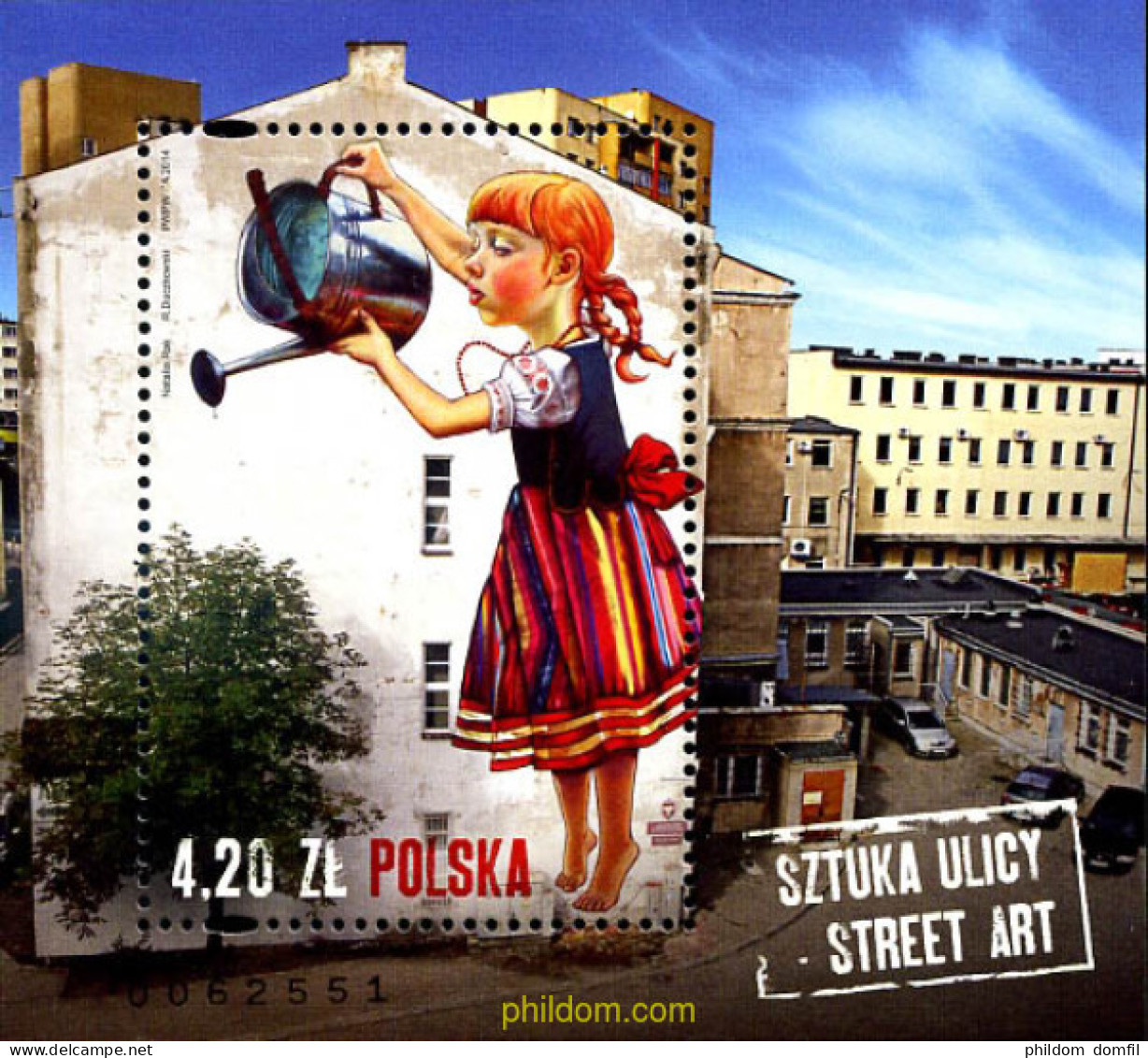 327609 MNH POLONIA 2014 ARTE URBANO - Andere & Zonder Classificatie