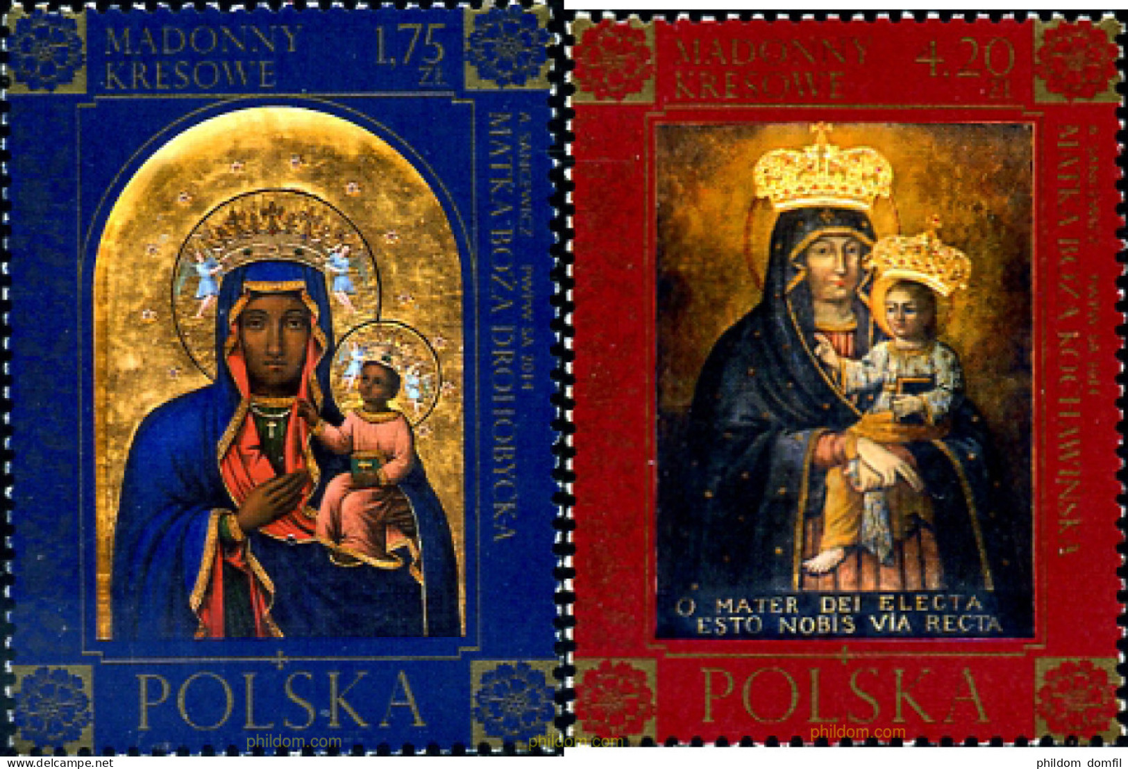 328190 MNH POLONIA 2014 VIRGEN DE KRESOWE - Andere & Zonder Classificatie