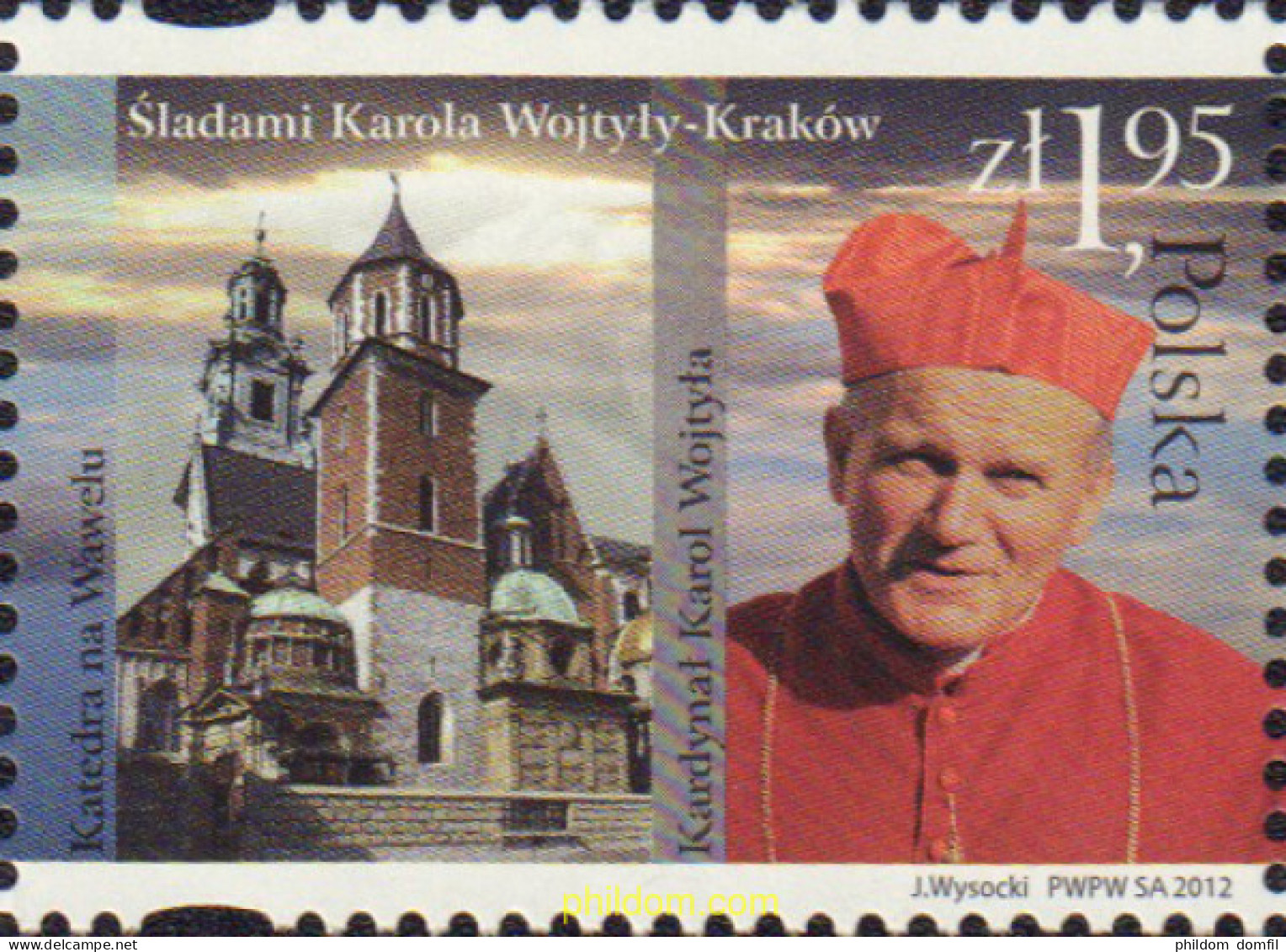 353463 MNH POLONIA 2012 TRAS LOS PASOS DEL PAPA - Andere & Zonder Classificatie