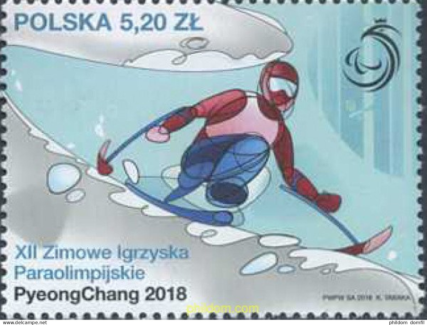 596384 MNH POLONIA 2018 - Winter 2018: Pyeongchang