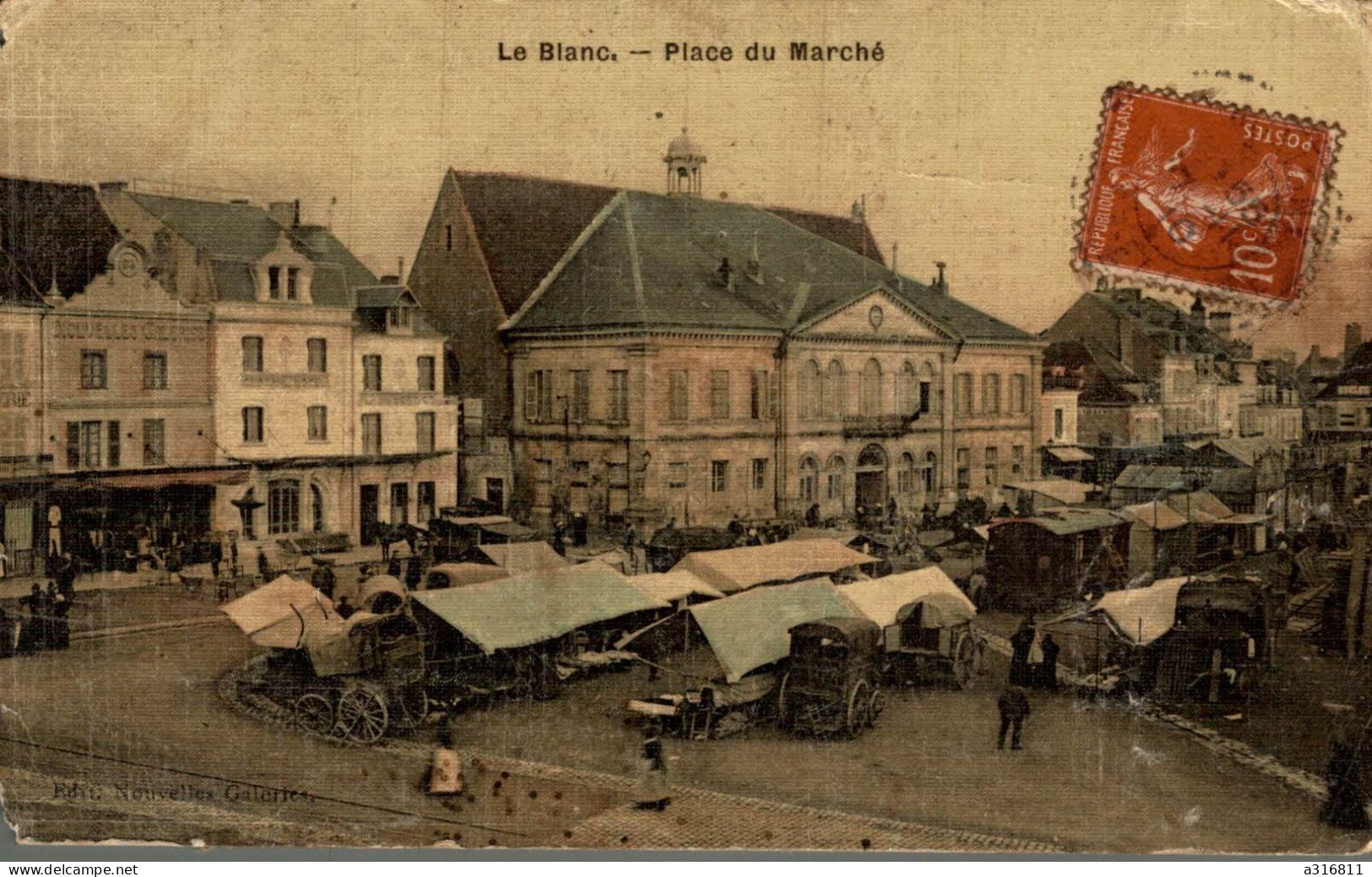 Le Blanc Place Du Marche - Le Blanc