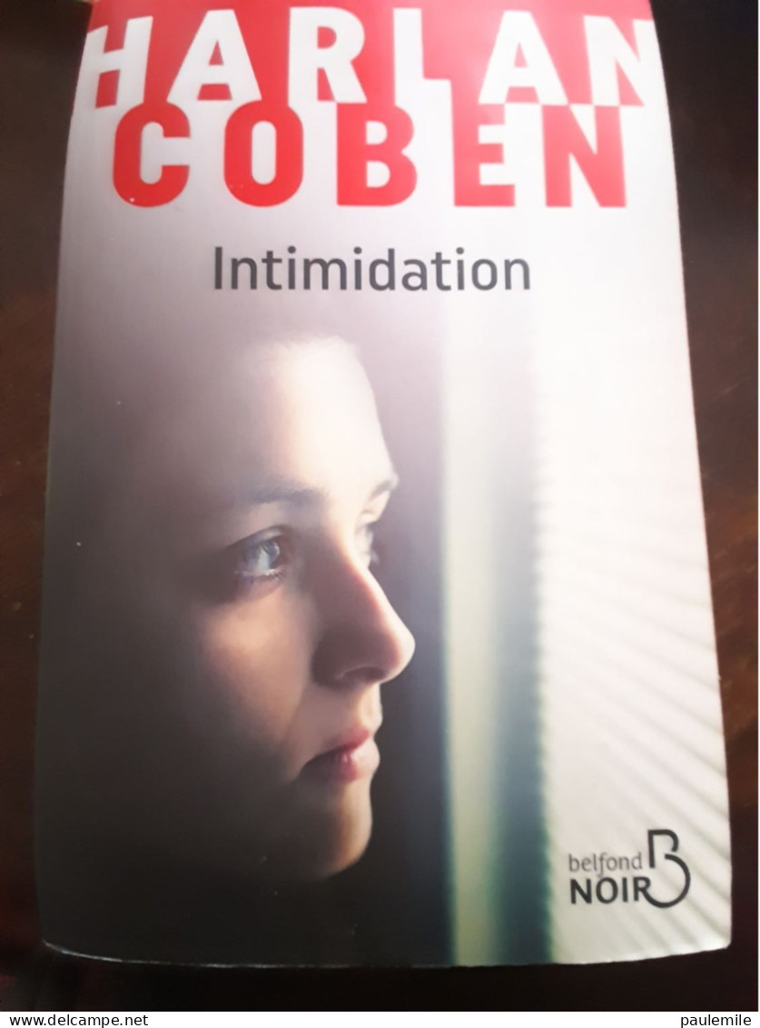 LIVRE    HARLAN COBEN    INTIMIDATION           BELFOND NOIR - Novelas Negras