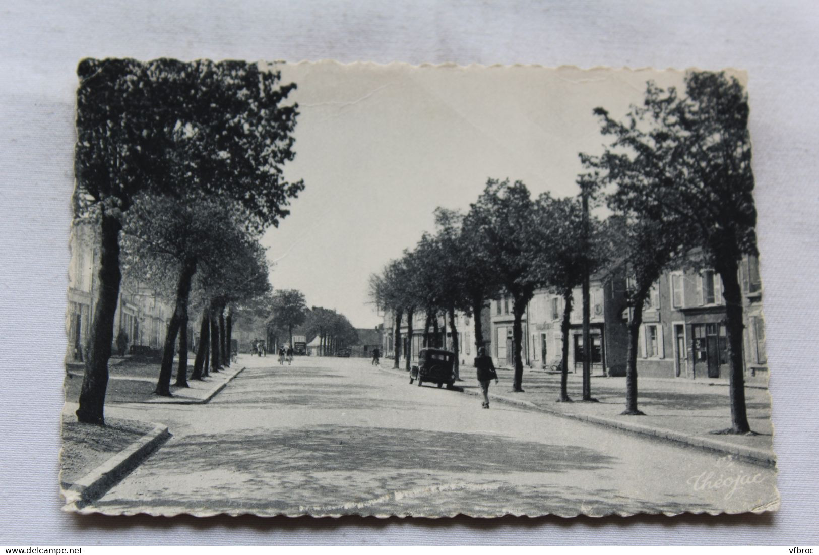 Cpm 1958, Baugy, La Rue Sully, Cher 18 - Baugy