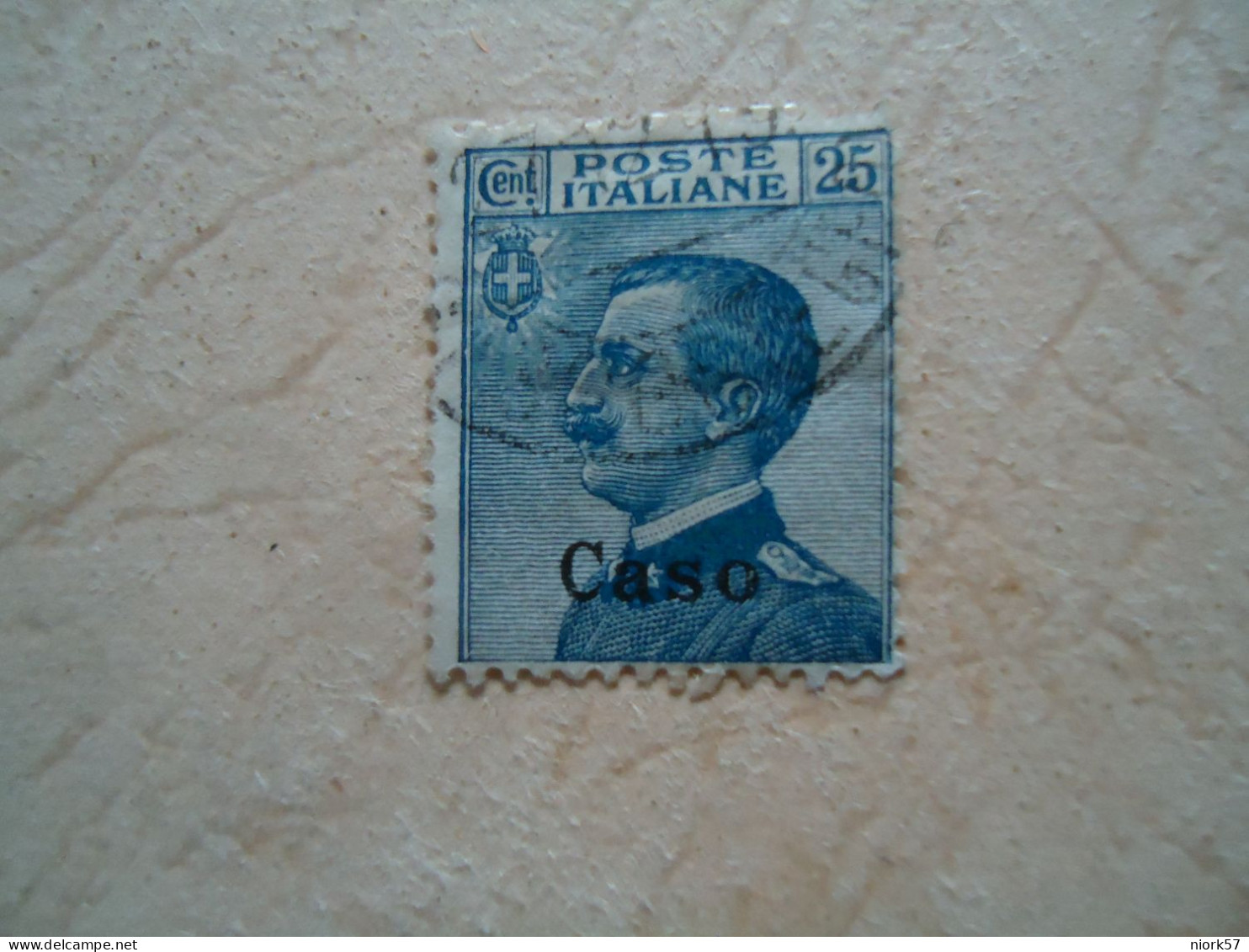 GREECE   USED STAMPS ITALY OVERPRINT  CASO   ΚΑΣΟΣ - Sin Clasificación