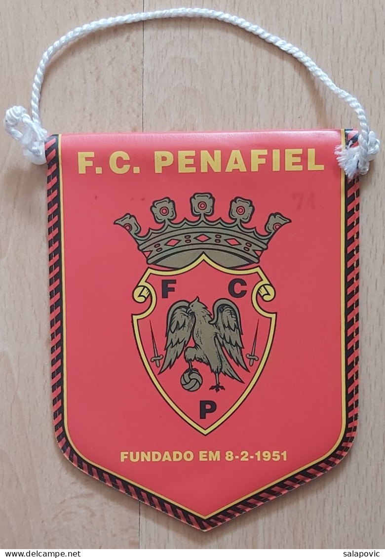 FC Penafiel Portugal Football Soccer Club Fussball Calcio Futbol Futebol PENNANT, SPORTS FLAG ZS 3/2 - Habillement, Souvenirs & Autres