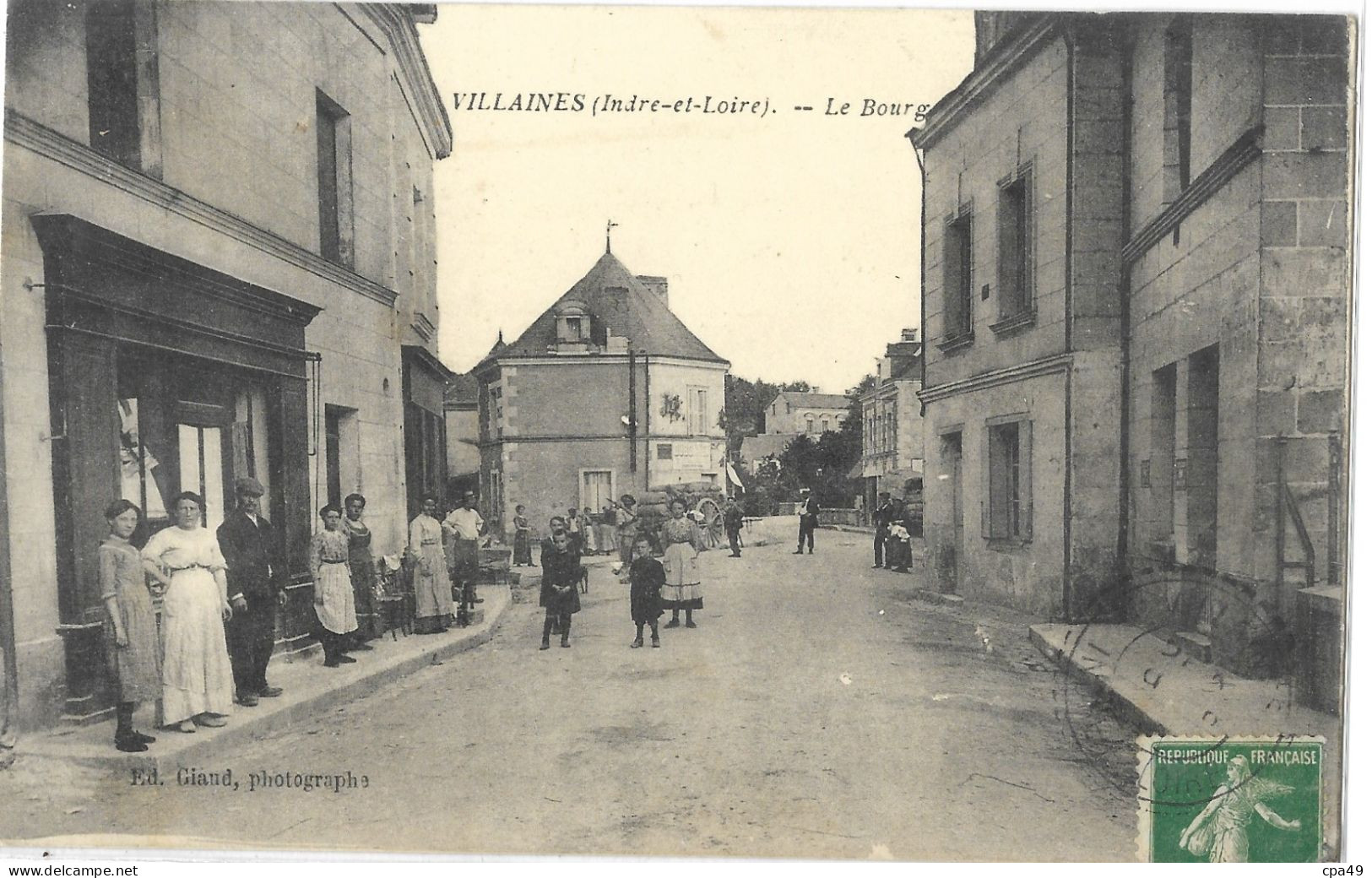 37   VILLAINES   LE  BOURG - Autres & Non Classés