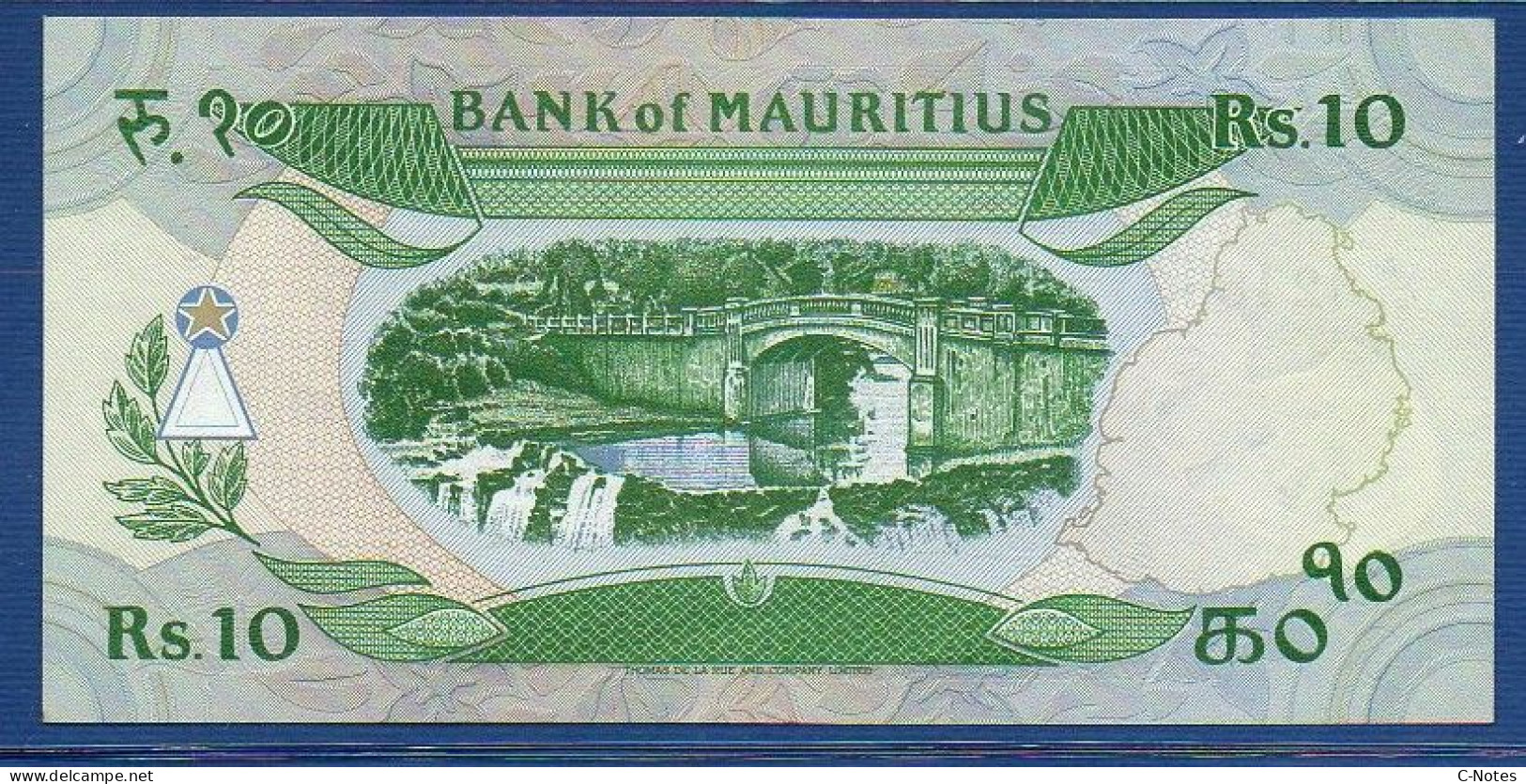 MAURITIUS - P.35b – 10 Rupees 1985 XF, Serie A/66 624889 - Maurice