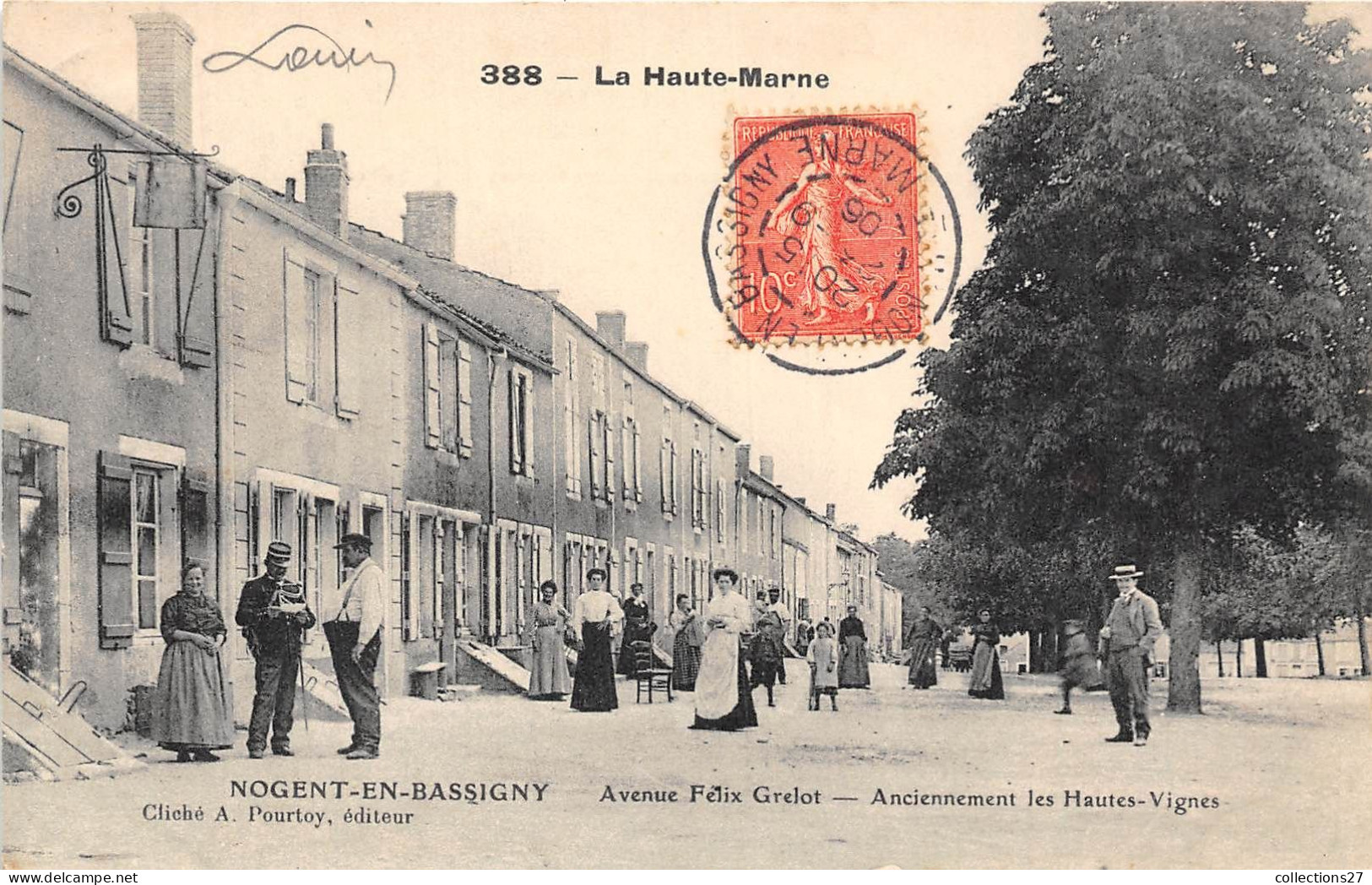 52-NOGENT-EN-BASSIGNY- AVENUE FELIX GRELOT- ANCIENNEMENT LES HAUTES-VIGNES - Nogent-en-Bassigny