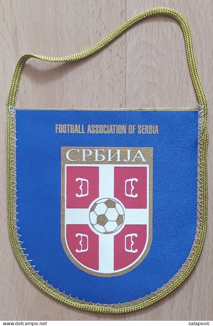 Serbia Football Federation Association Union Soccer Club Fussball Calcio Futbol Futebol PENNANT, SPORTS FLAG ZS 3/8 - Habillement, Souvenirs & Autres