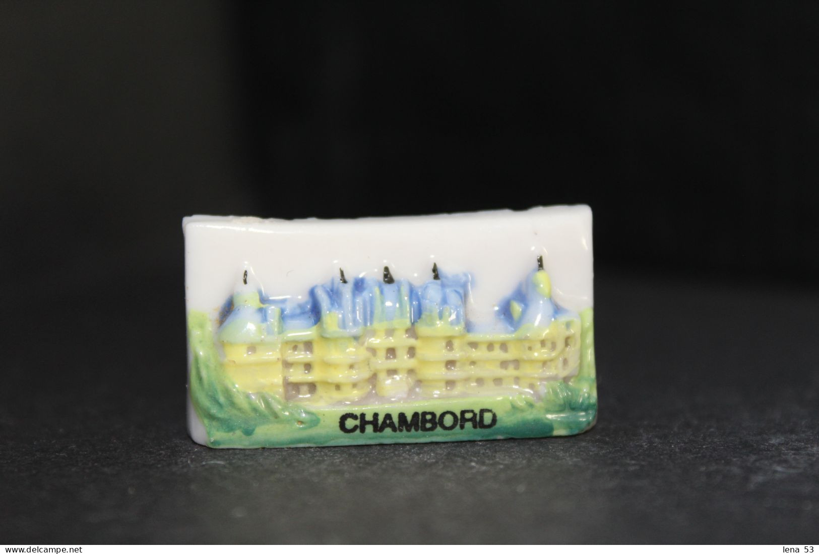 Fève De La Série LES CHATEAUX DE LA LOIRE - Chambord - Nordia 1994 - (Réf. 015) - Histoire