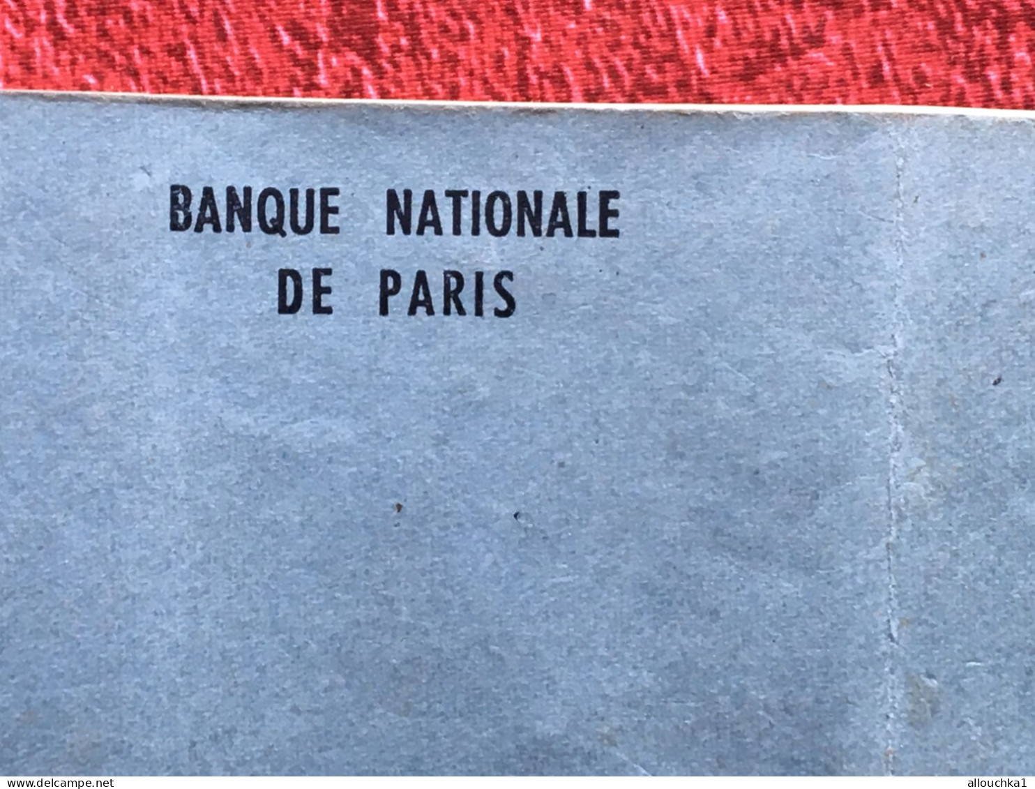 Banque Nationale De Paris Vieux Papiers Chèques & Chéquier Carnet A Souches.. Sans Cheque - Cheques & Traverler's Cheques