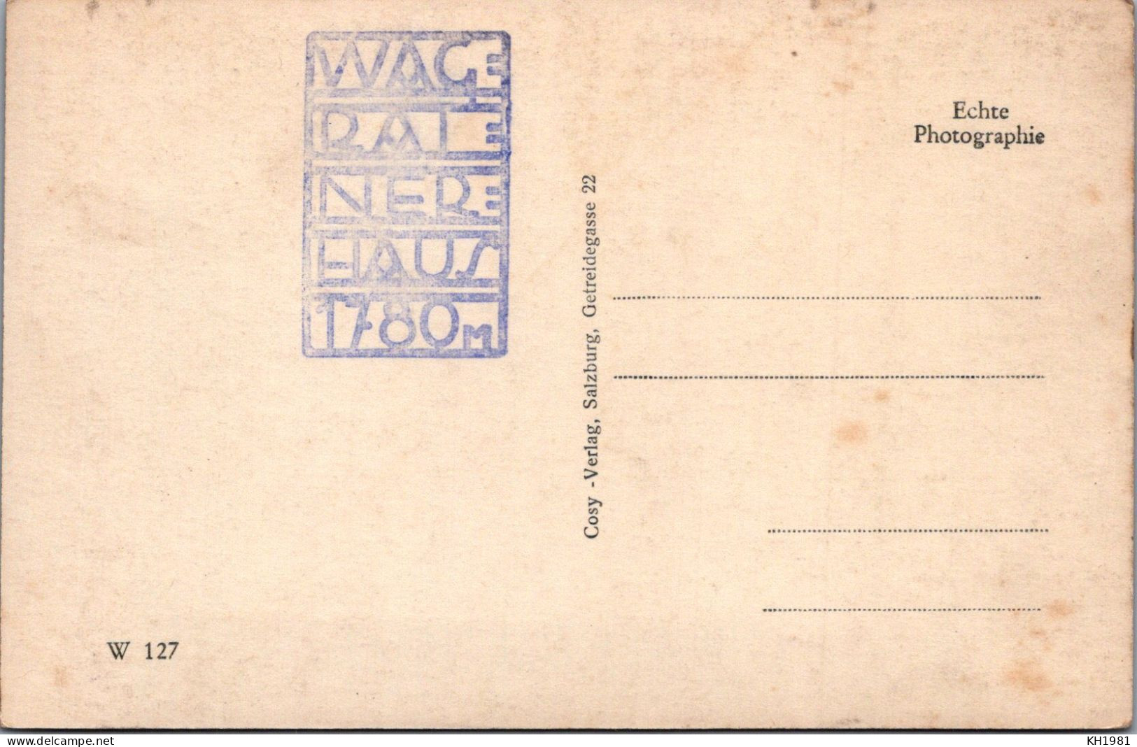 Flachau - Wagratnerhaus Mit Stempel - St. Johann Im Pongau