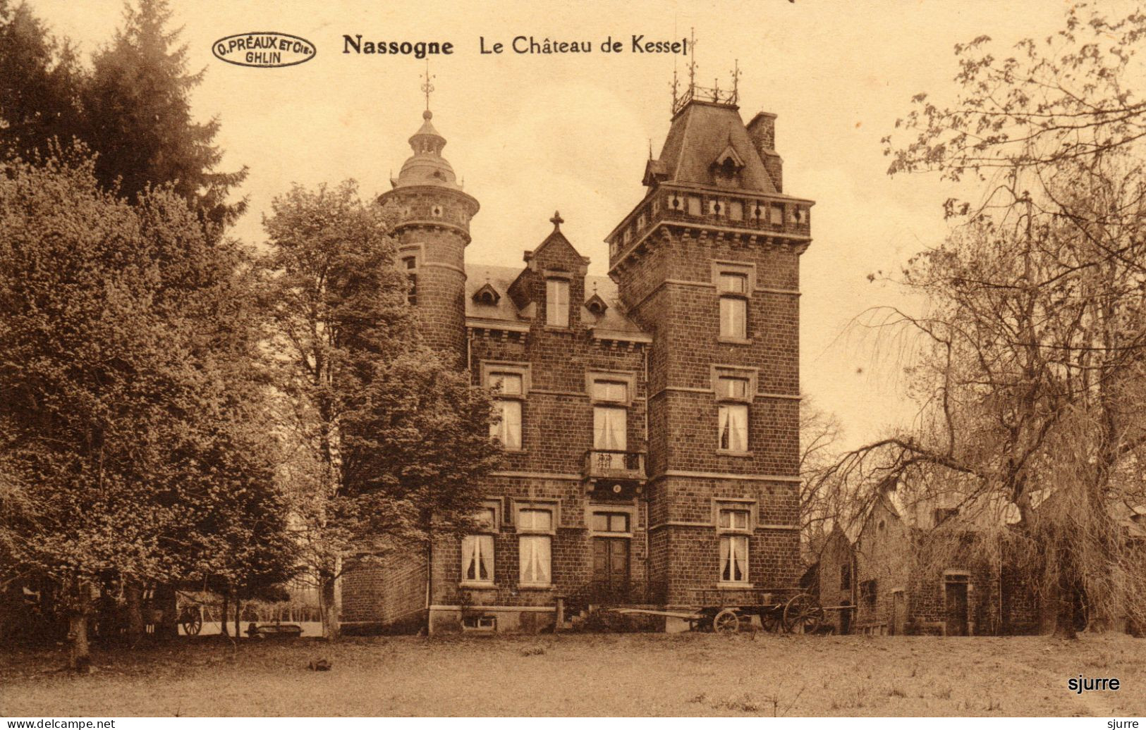 Nassogne - Le Château De Kessel - Kasteel - Nassogne