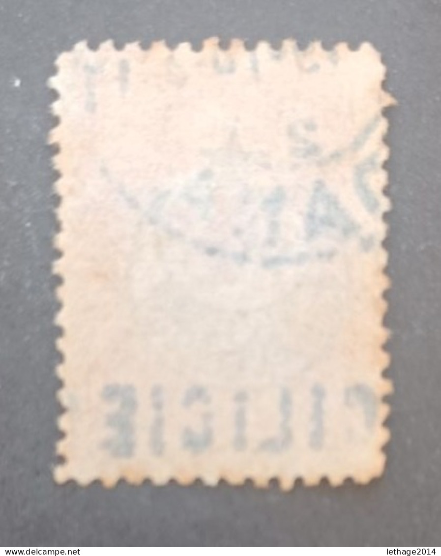 OCCUPATION FRANCAISE TURKEY OTTOMAN العثماني التركي Türkiye CILICIE STAMPS OF 1915 OVERPRINT CAT YVERT N 5 CANCEL ADANA - Usados