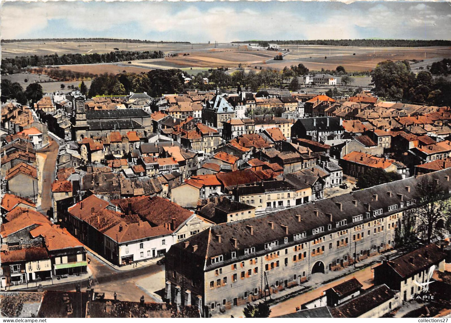 55-STENAY- VUE GENERALE ET CITE ST-MAURICE VUE DU CIEL - Stenay