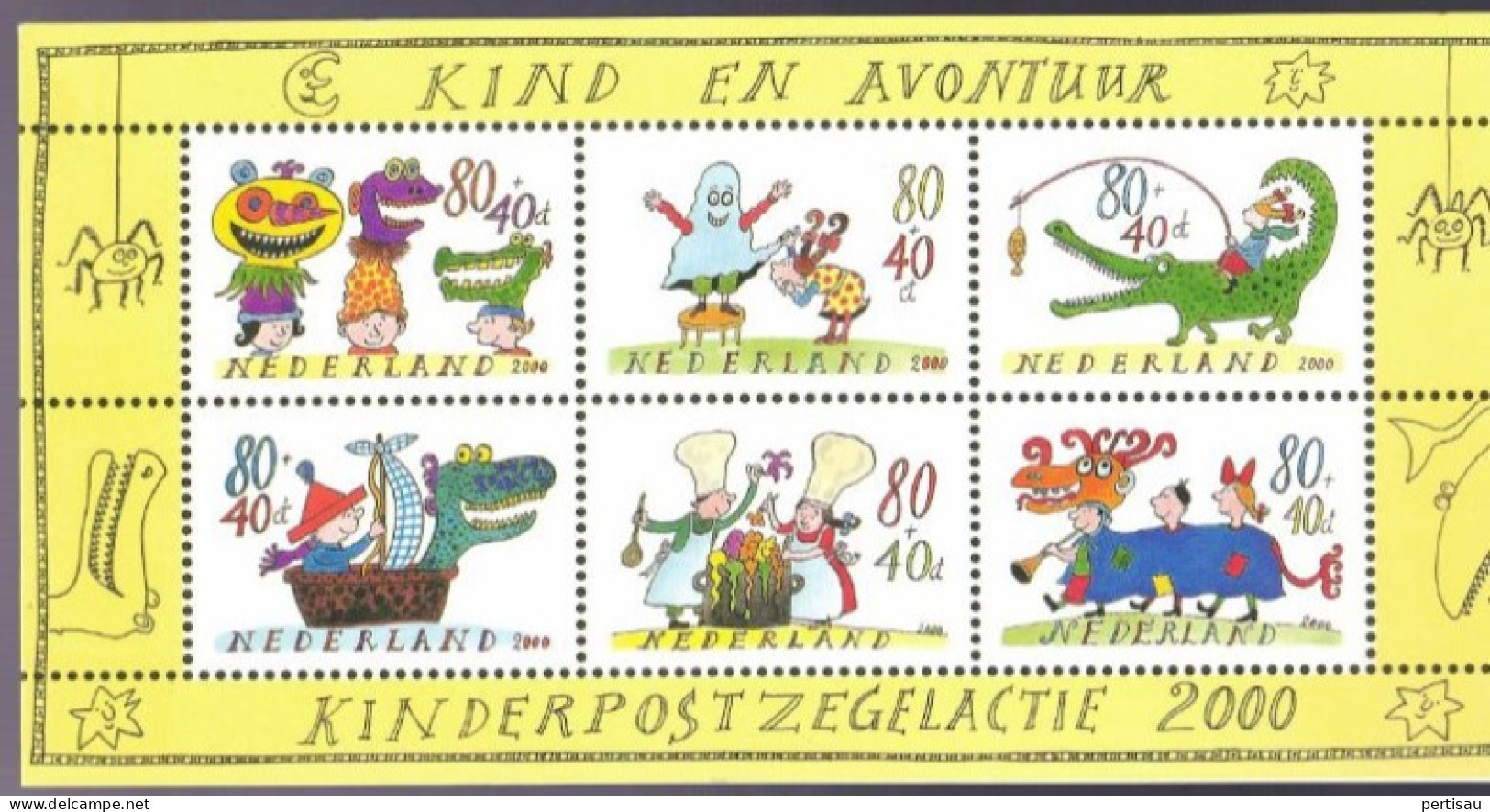 Stichting Kinderpostzegels Genummerde 2000 - Storia Postale