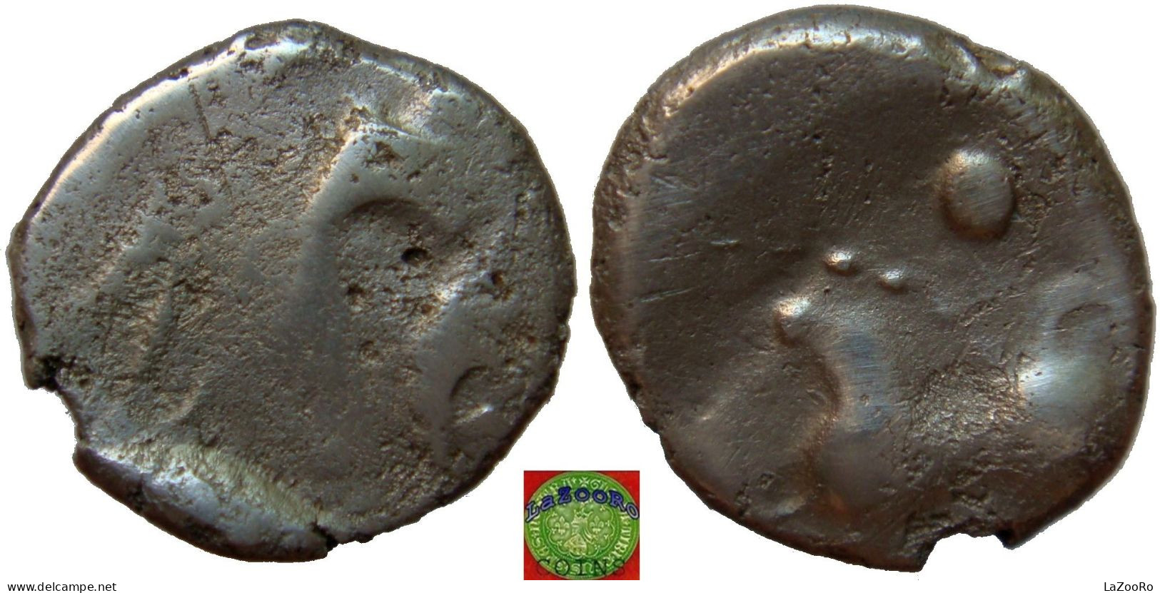 LaZooRo: Greek Antiquity - Vindelici & Helvetii - Celtic AR Quinarius Of Raetia (2nd-1st Cent. BC), Buschelquinar - Gauloises