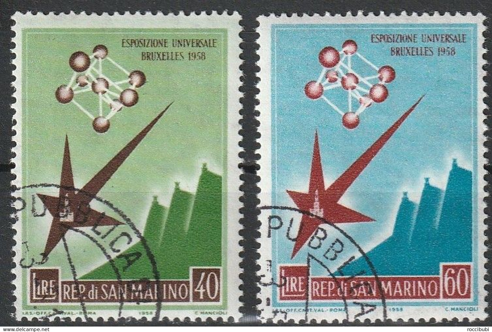 Mi. 590/591 O - Used Stamps