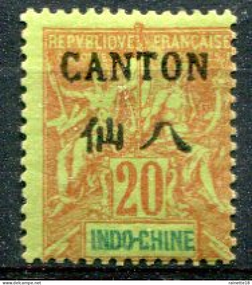 Canton          23 * - Unused Stamps