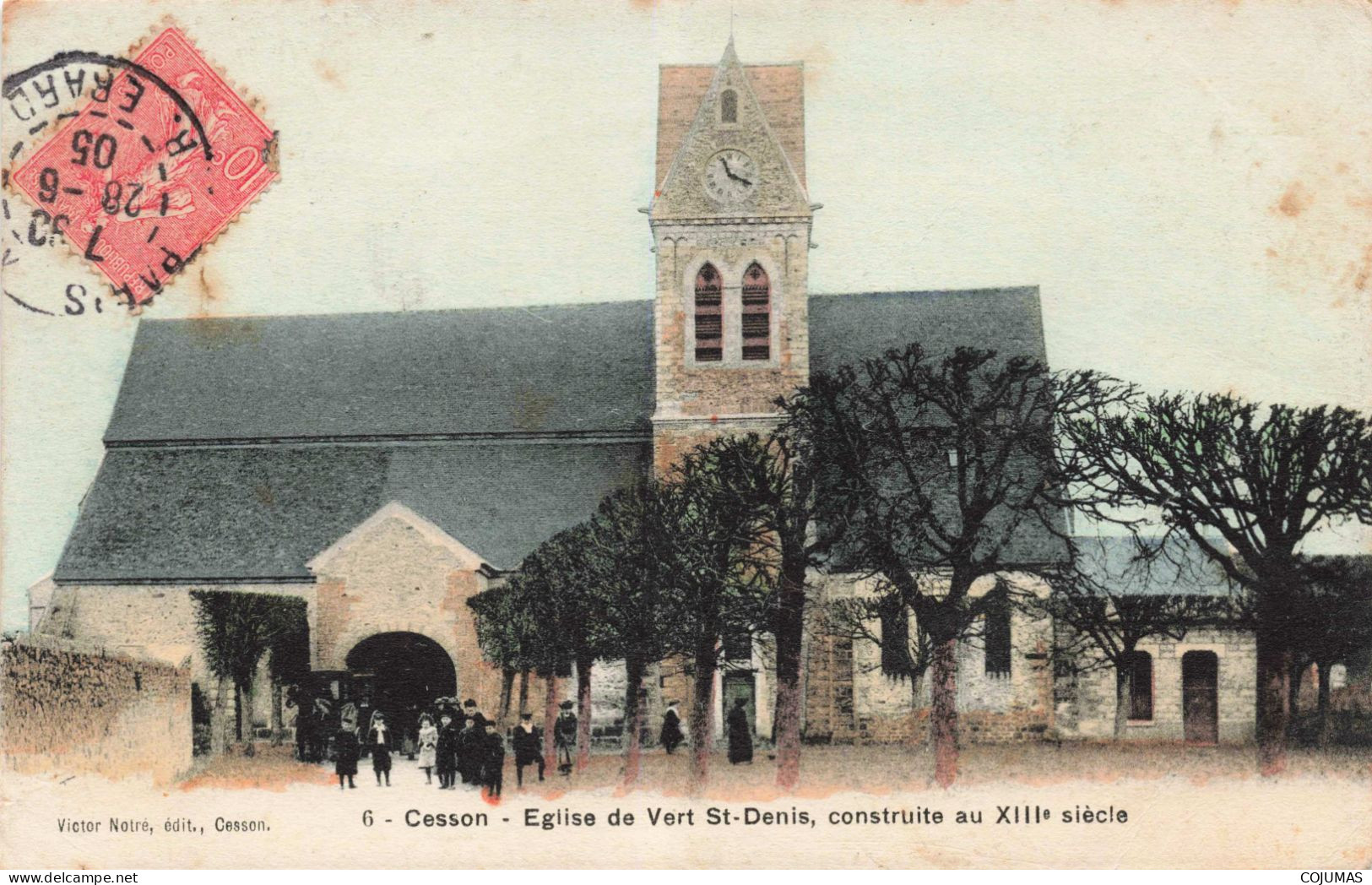 77 - CESSON - S12492 - Eglise De Vert St Denis - Construite Au XIII E Siècle - L1 - Cesson