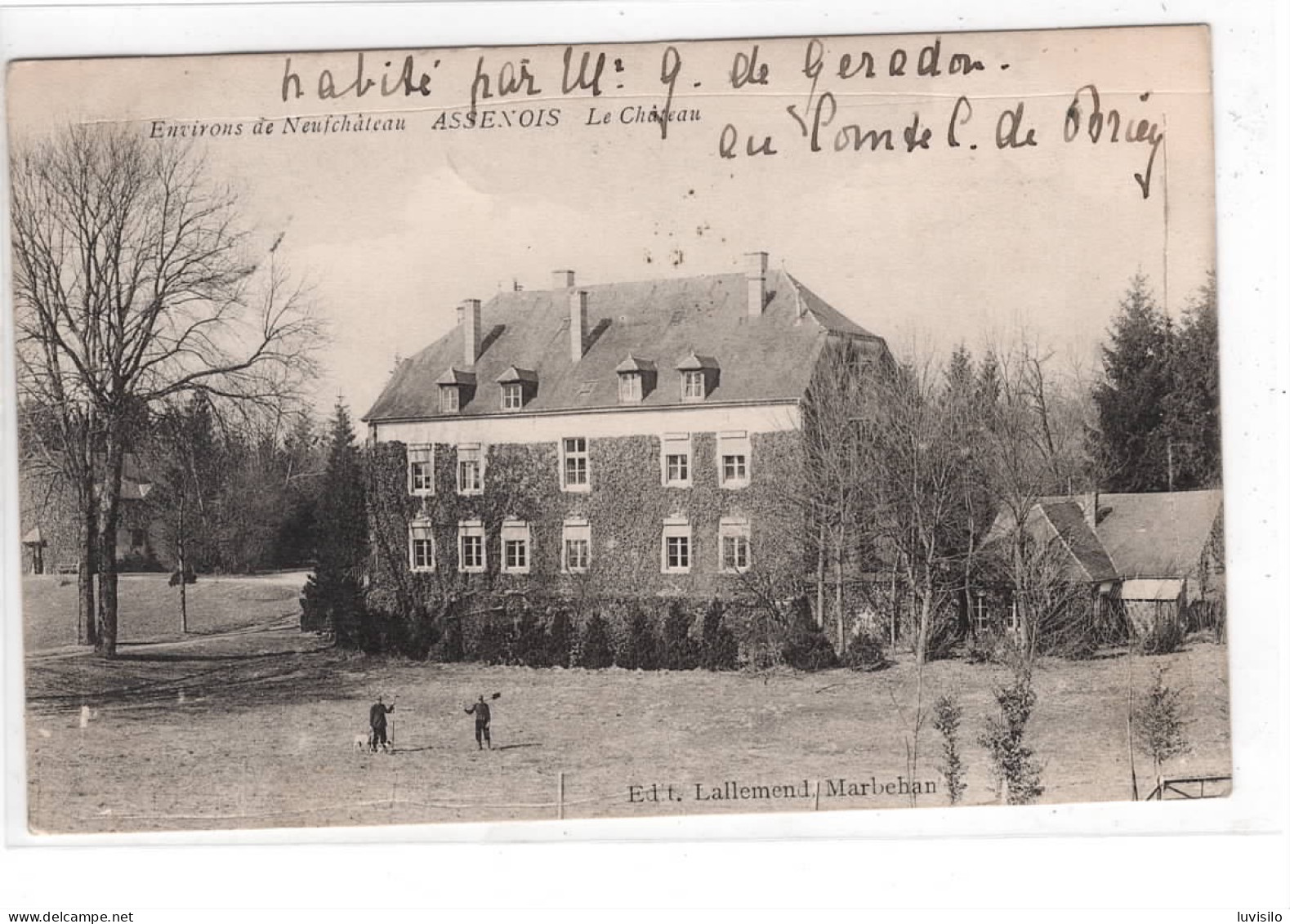 Environs De Neufchâteau Assenois Château - Leglise