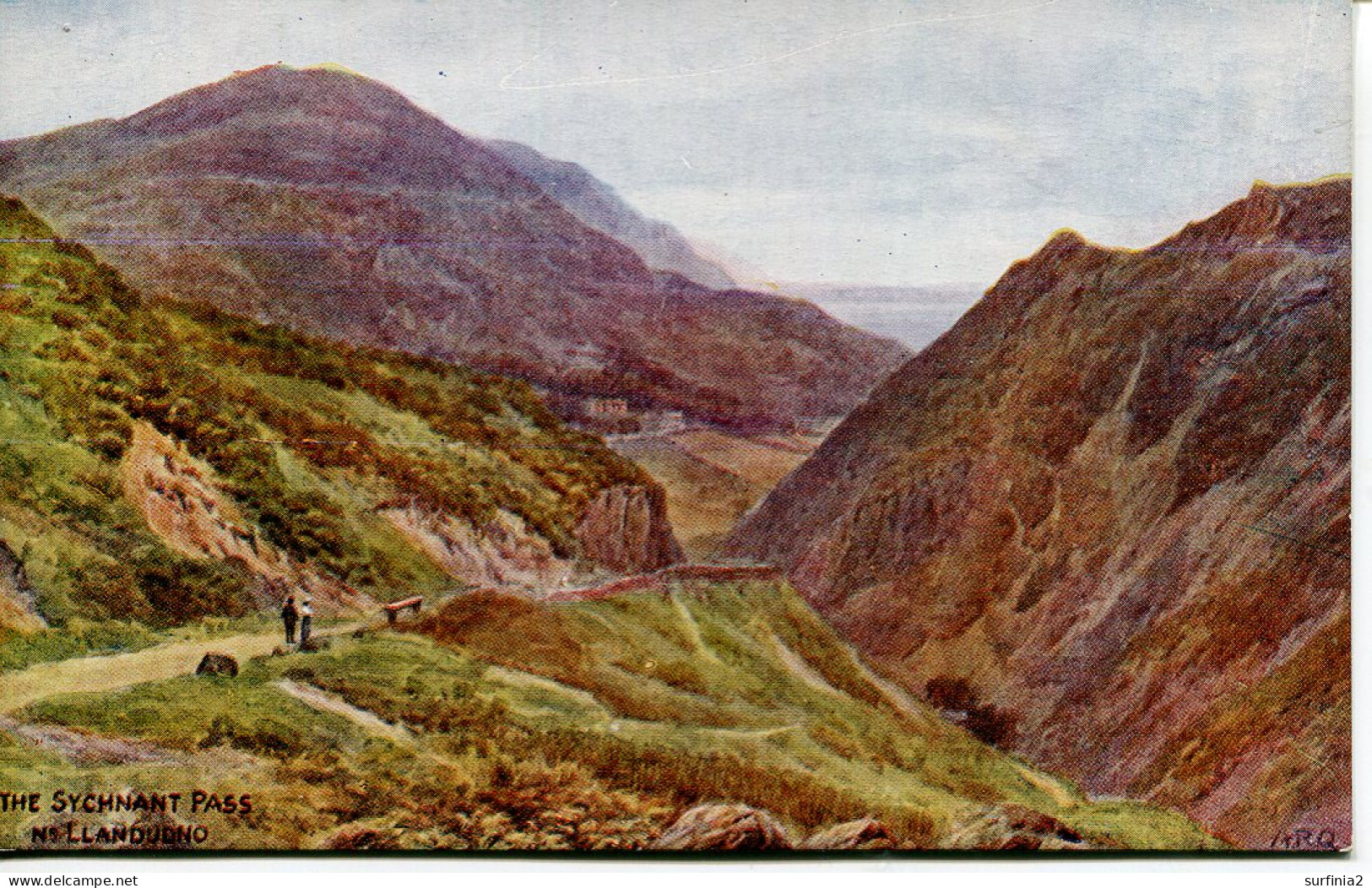 A R QUINTON - SALMON 1075 - THE SYCHNANT PASS Nr LLANDUDNO - Quinton, AR