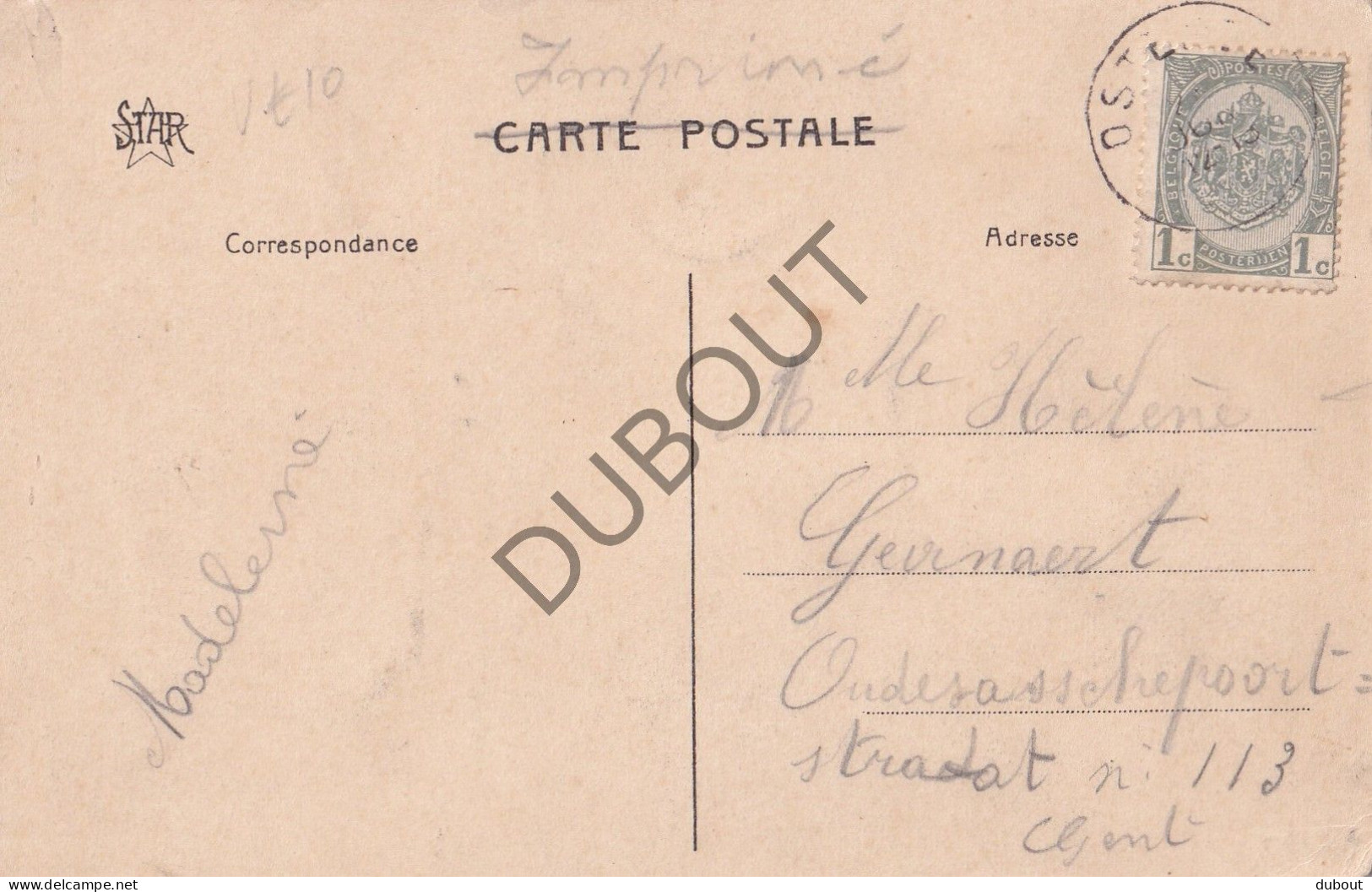 Postkaart/Carte Postale - Bredene - Le Sanatorium De L'Oeuvre Du Grand Air (C3829) - Bredene