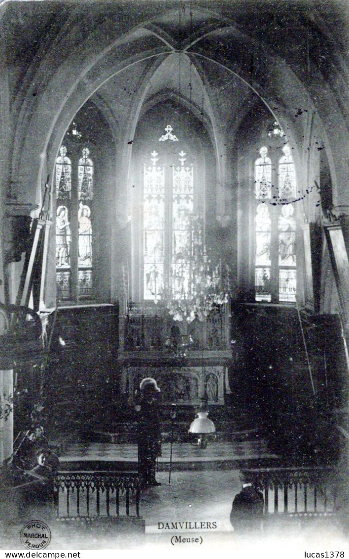 55 / DAMVILLERS INTERIEUR DE L EGLISE GARDE SUISSE - Damvillers