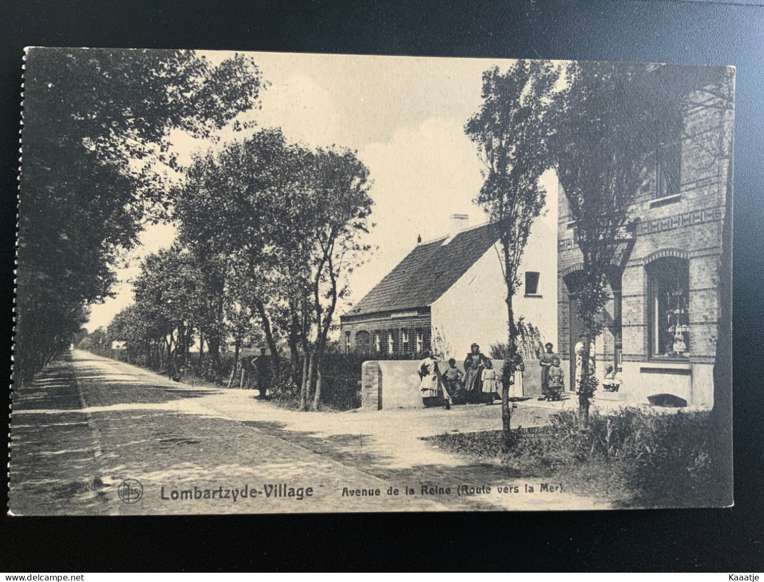 Lombardsijde - Avenue De La Reine - Route Vers La Mer - Westende