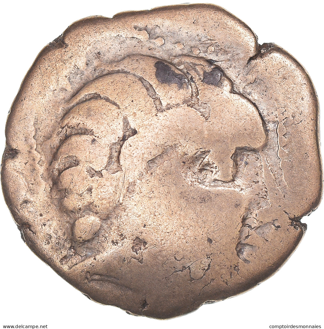 Monnaie, Pictons, Statère à La Main, 80-50 BC, Poitiers, TB, Electrum - Keltische Münzen