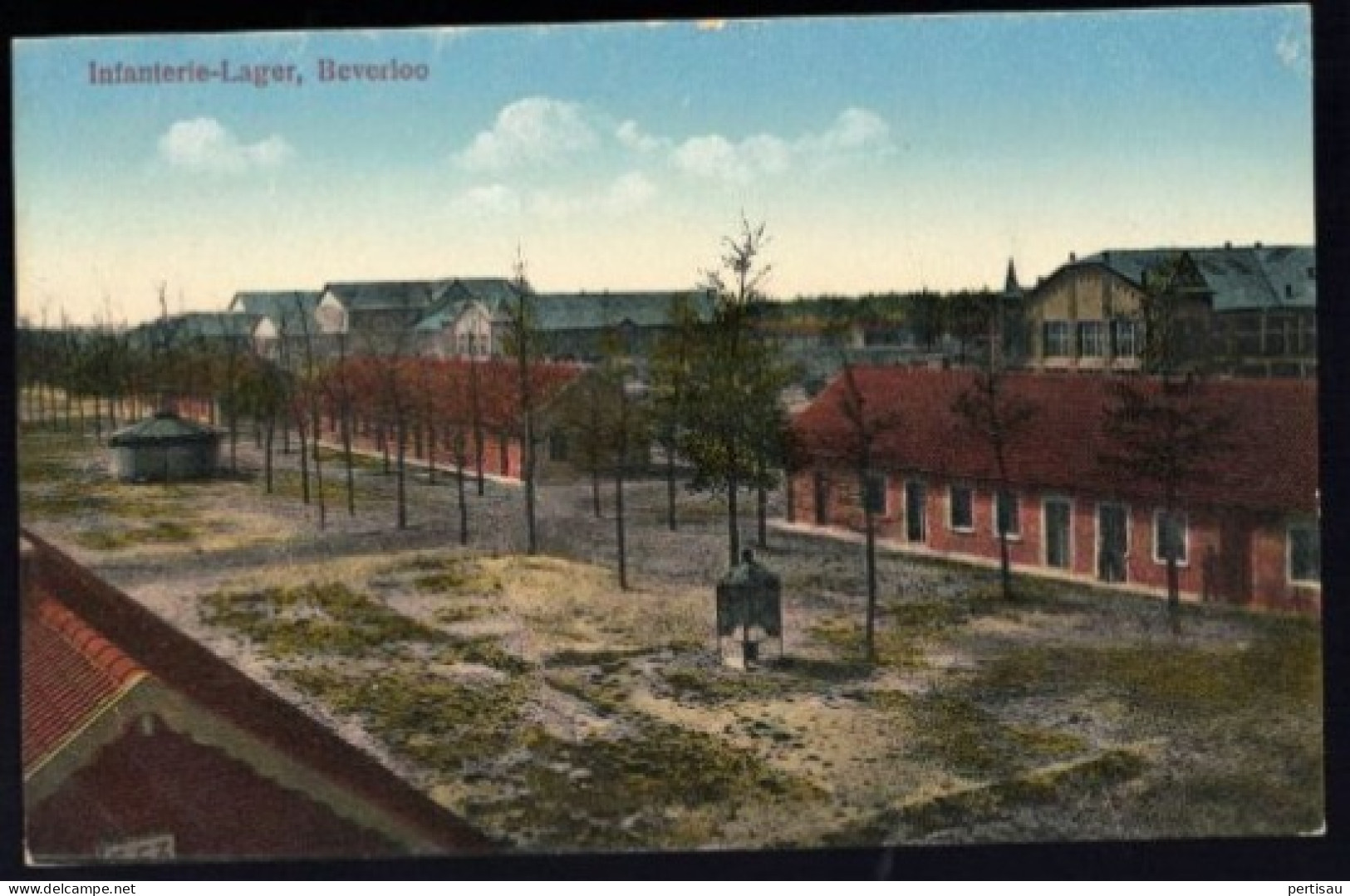 Infanterielager Feldpostkarte - Leopoldsburg (Beverloo Camp)