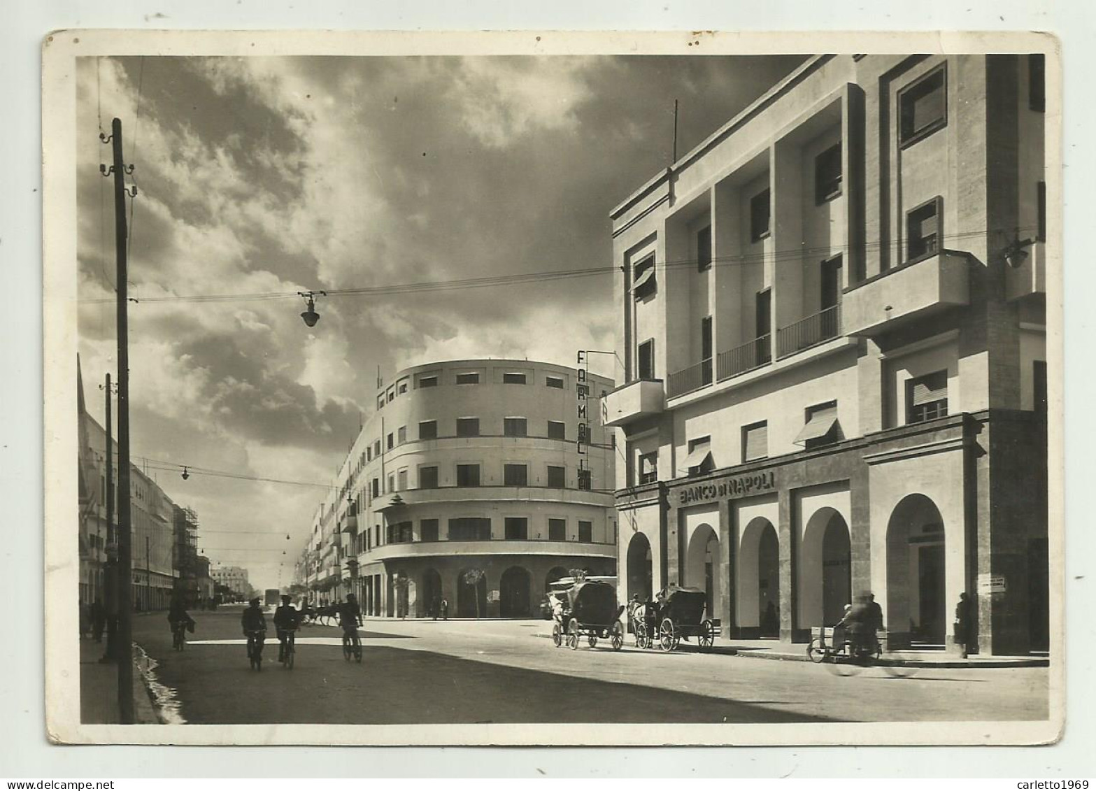 TRIPOLI D'AFRICA - CORSO SICILIA 1940  - VIAGGIATA FG - Libya