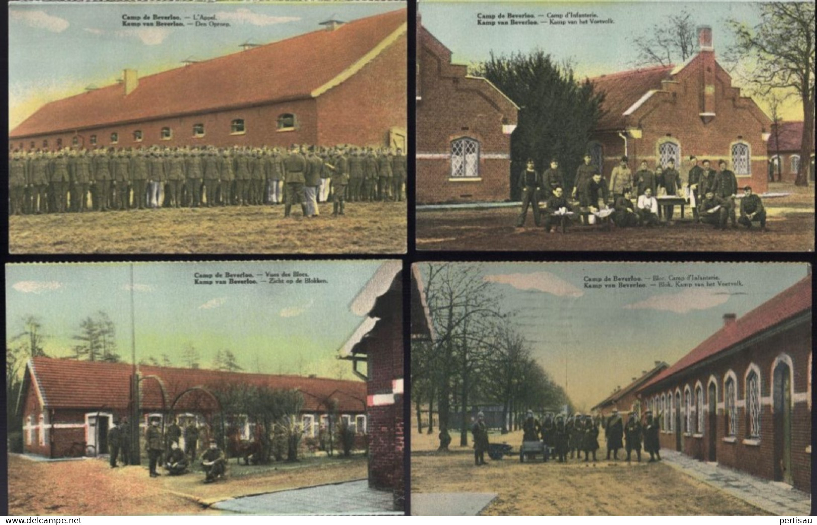 4 X Kaarten Leopoldsburg Camp Van Beverloo - Leopoldsburg (Camp De Beverloo)