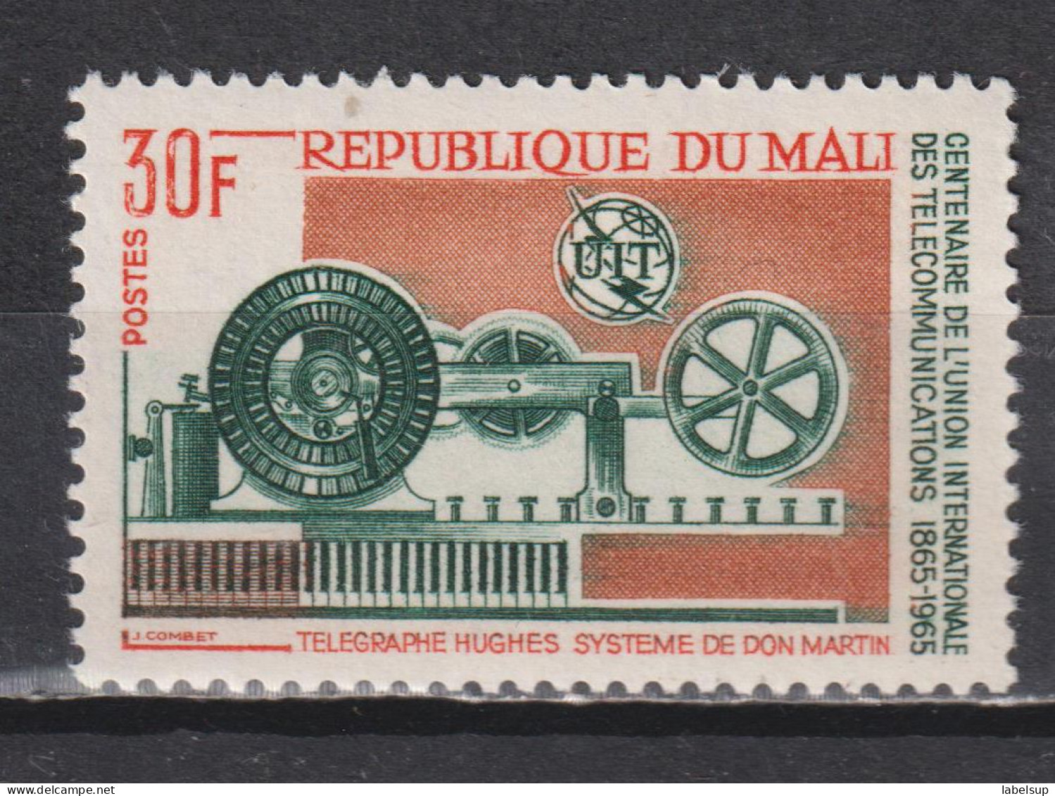 Timbre Neuf** Du Mali  De 1965  N°77 MNH - Mali (1959-...)