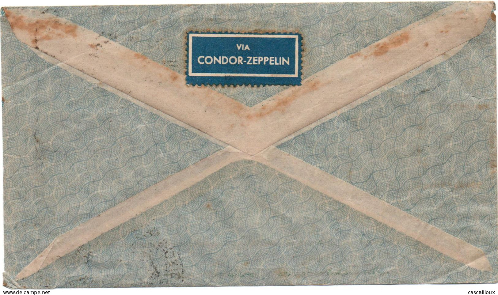 Enveloppe Zeppelin - Poste Aérienne (Compagnies Privées)