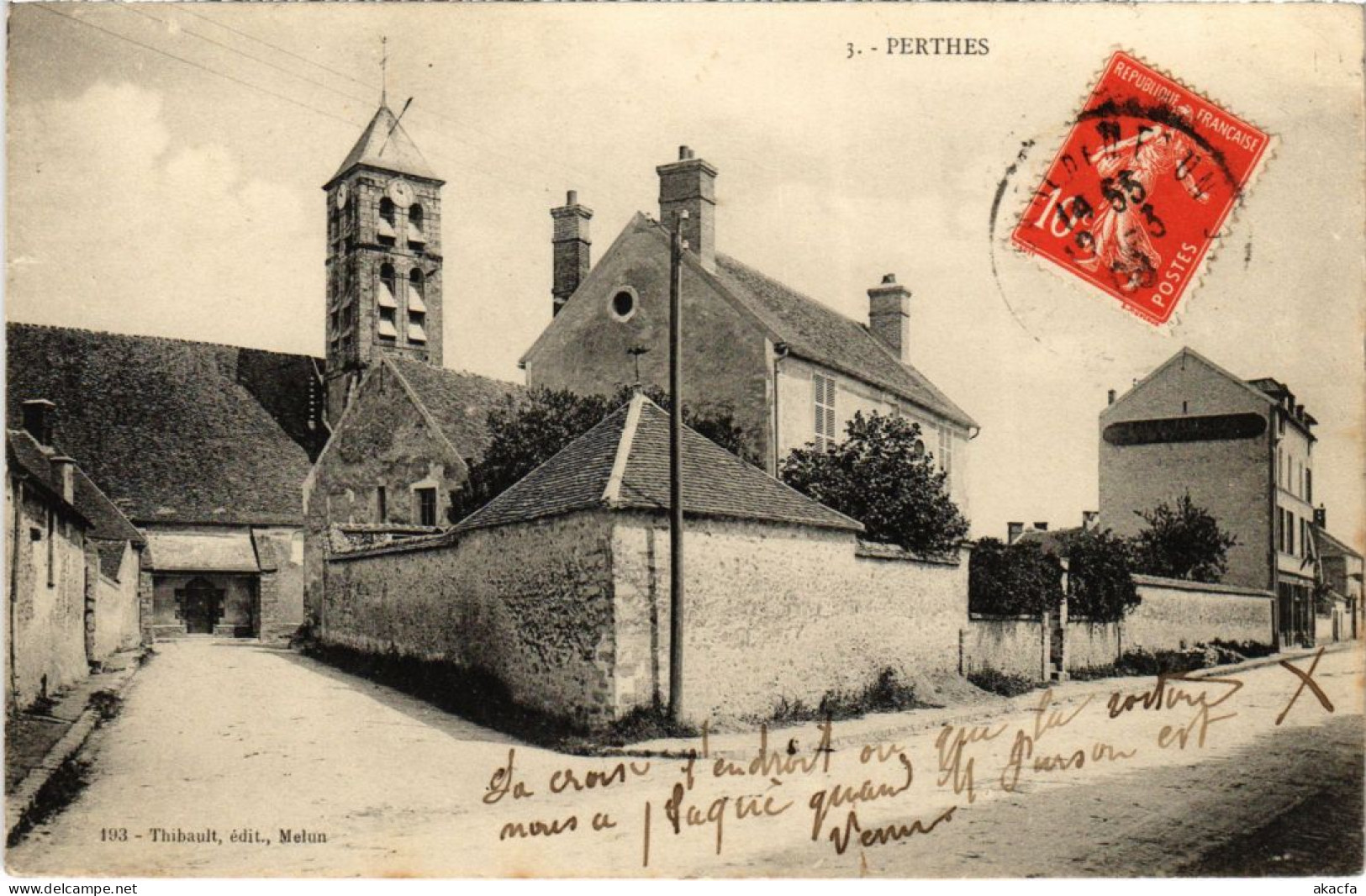 CPA Perthes La Rue FRANCE (1300441) - Perthes