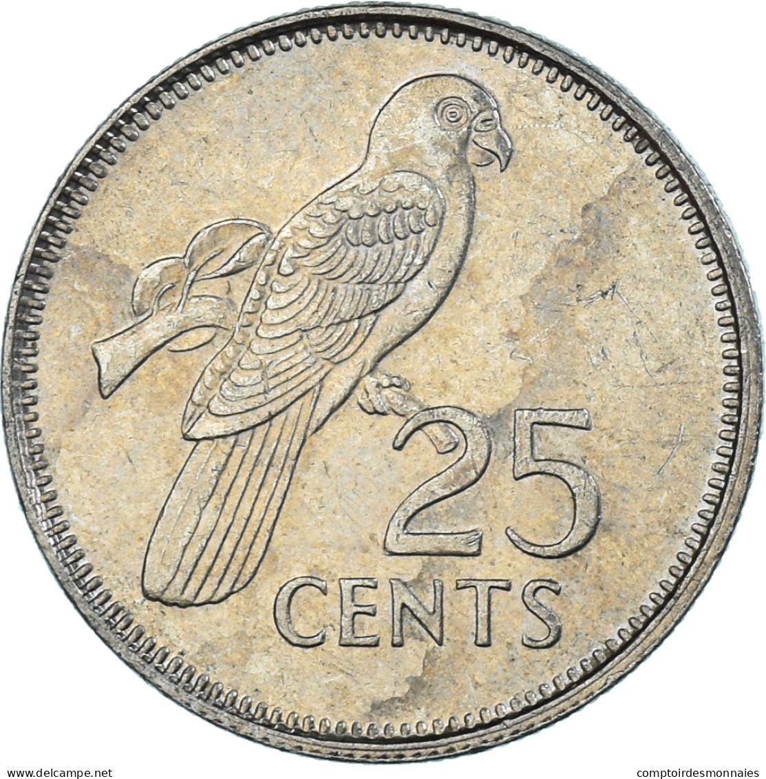 Monnaie, Seychelles, 25 Cents, 1992 - Seychelles