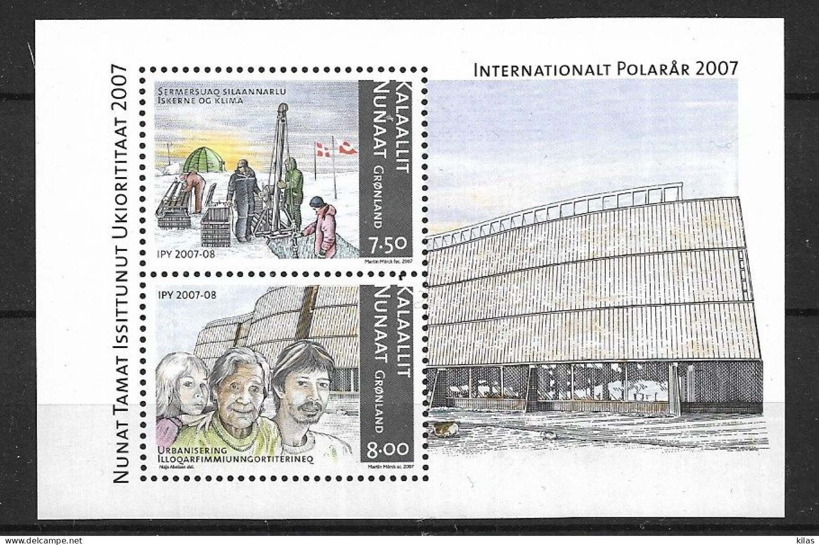 GREENLAND 2007 INTERNATIONAL POLAR YEAR MNH - International Polar Year