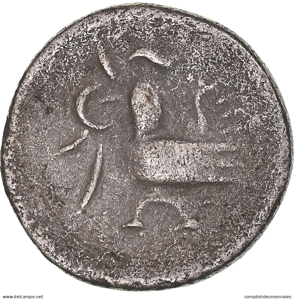 Monnaie, Cambodge, Norodom I, 2 Pe, 1/2 Fuang, ND (1847-1860), TTB, Argent - Kambodscha