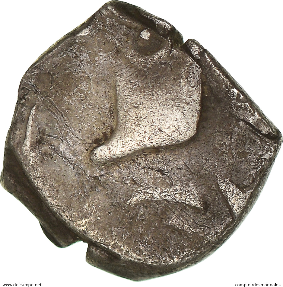 Monnaie, Volcae Tectosages, Drachme "à La Tête Cubiste", 1st Century BC, TB+ - Gauloises