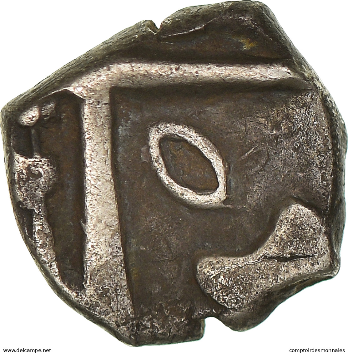 Monnaie, Volcae Tectosages, Drachme "à La Tête Cubiste", 1st Century BC, TB+ - Gauloises