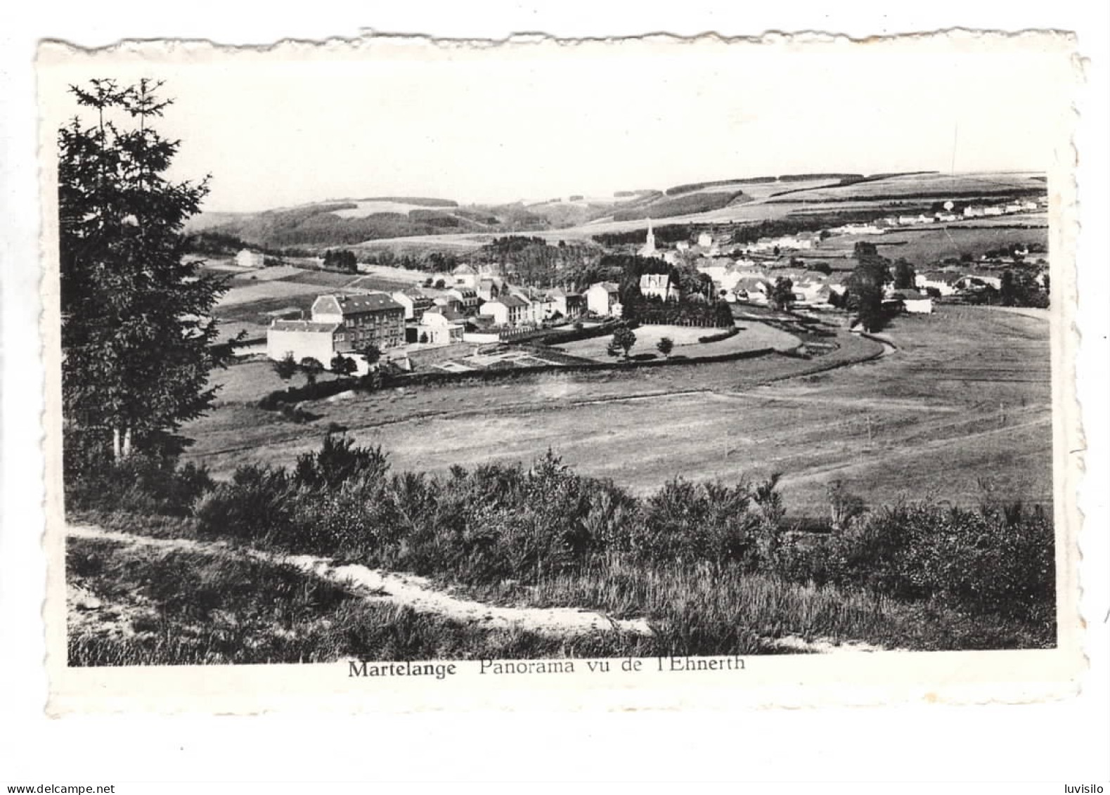 Martelange Panorama Vu De L'Ehnerth - Martelange