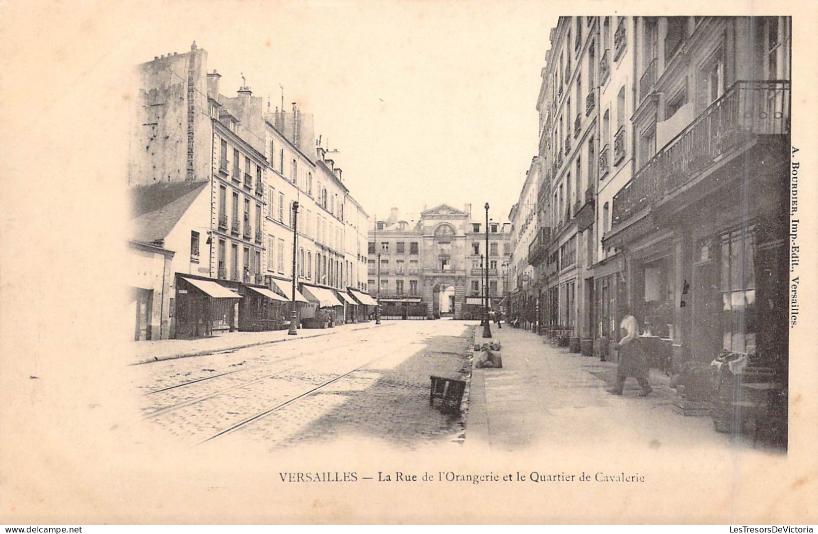 FRANCE - 78 - Versailles - La Rue De L'Orangerie Et Le Quartier De Cavalerie - Carte Postale Ancienne - Versailles