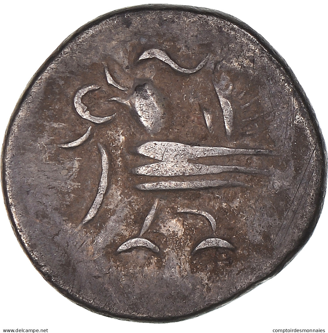 Monnaie, Cambodge, Norodom I, 2 Pe, 1/2 Fuang, ND (1847-1860), TTB, Argent - Camboya