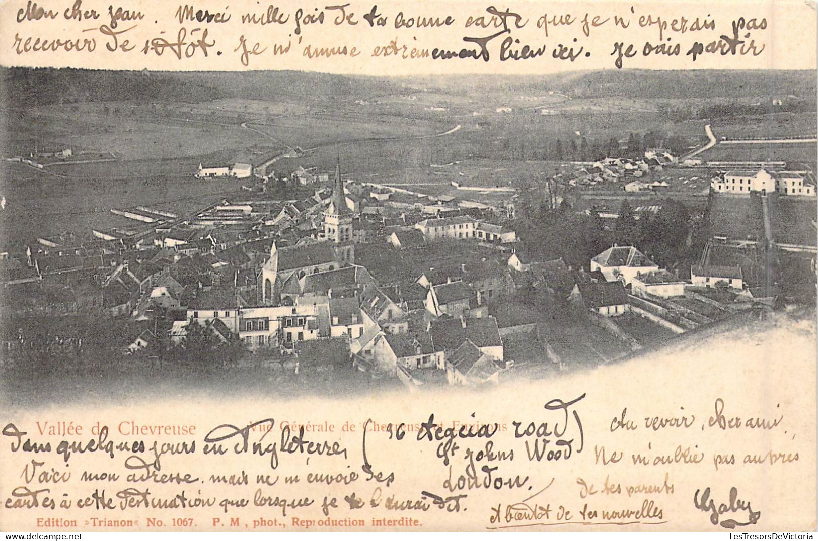 FRANCE - 78 - Vallée De La Chevreuse - Vue Générale De Chevreuse Et Environs - Carte Postale Ancienne - Chevreuse
