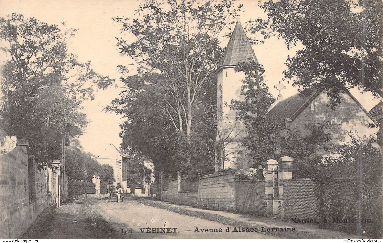 FRANCE - 78 - Le Vésinet - Avenue D'Alsace Lorraine - Carte Postale Ancienne - Le Vésinet