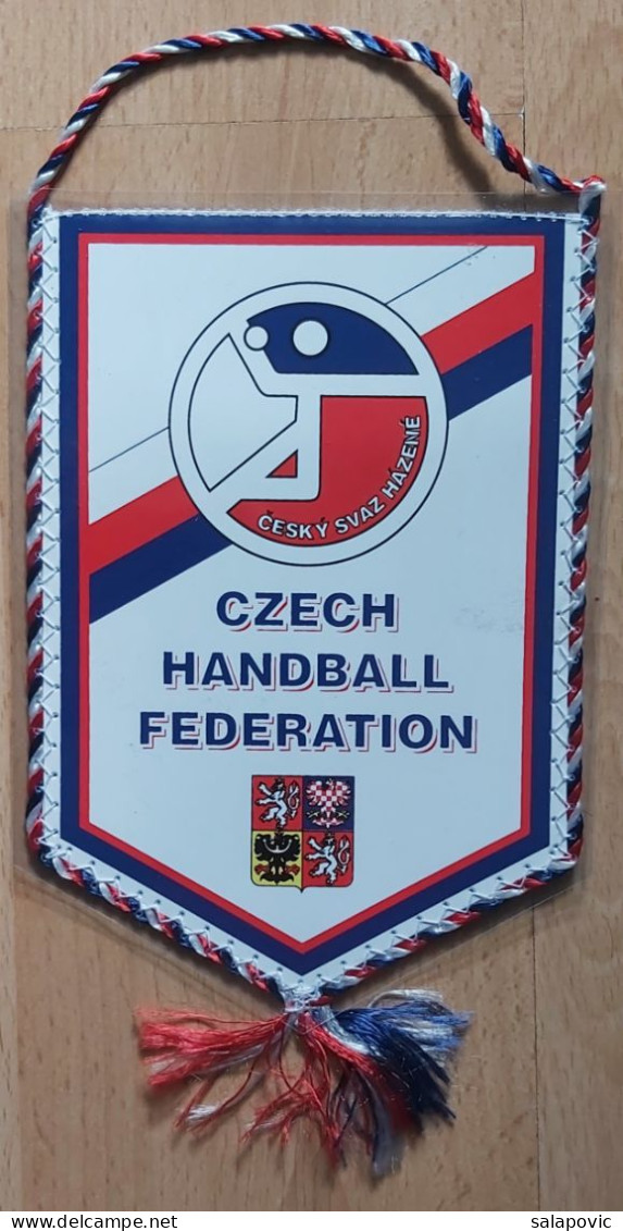 Czech Republic Handball Union Federation Association PENNANT, SPORTS FLAG ZS 4/6 - Handball