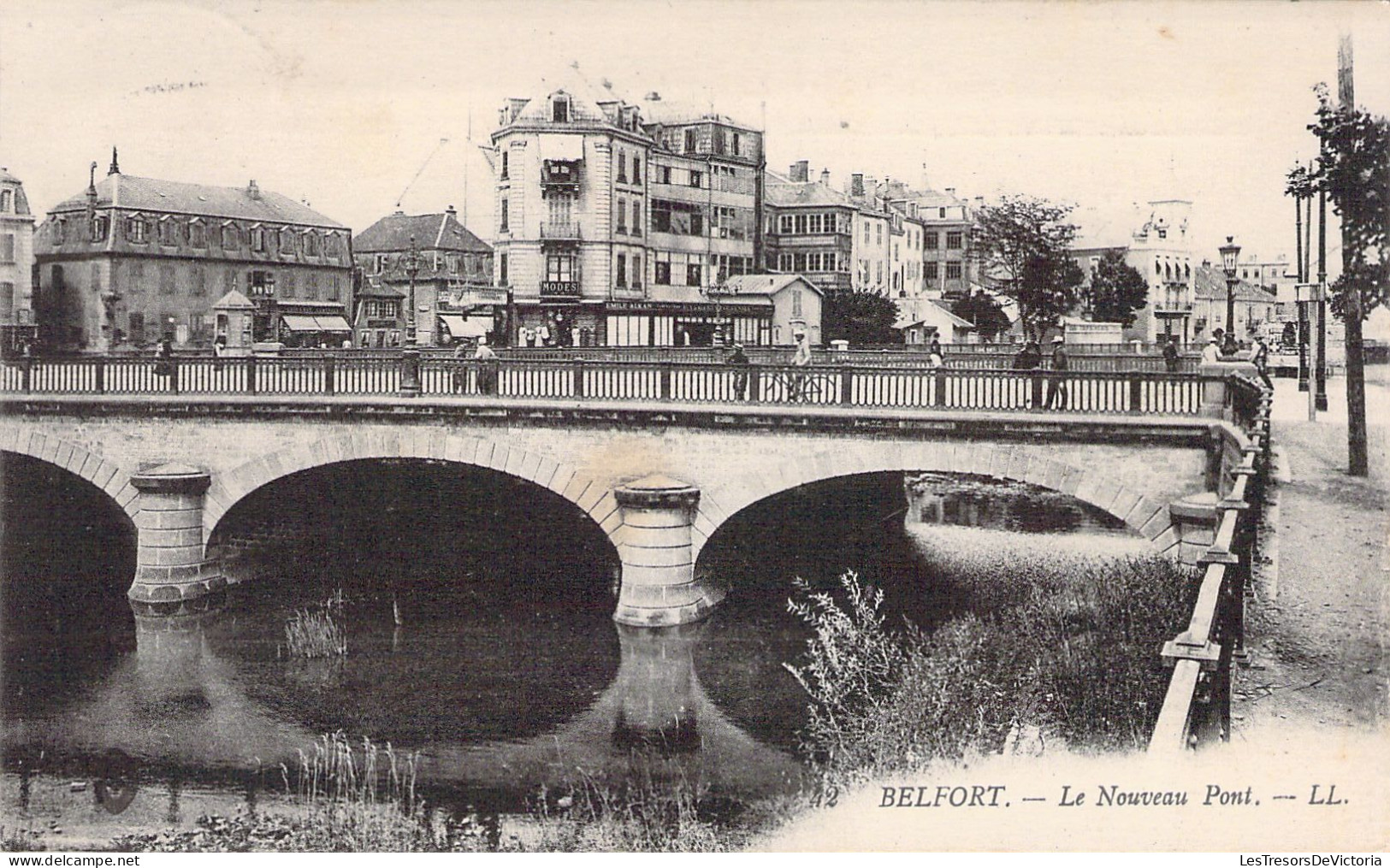 FRANCE - 90 - BELFORT - Le Nouveau Pont - LL - Carte Postale Ancienne - Belfort - Città