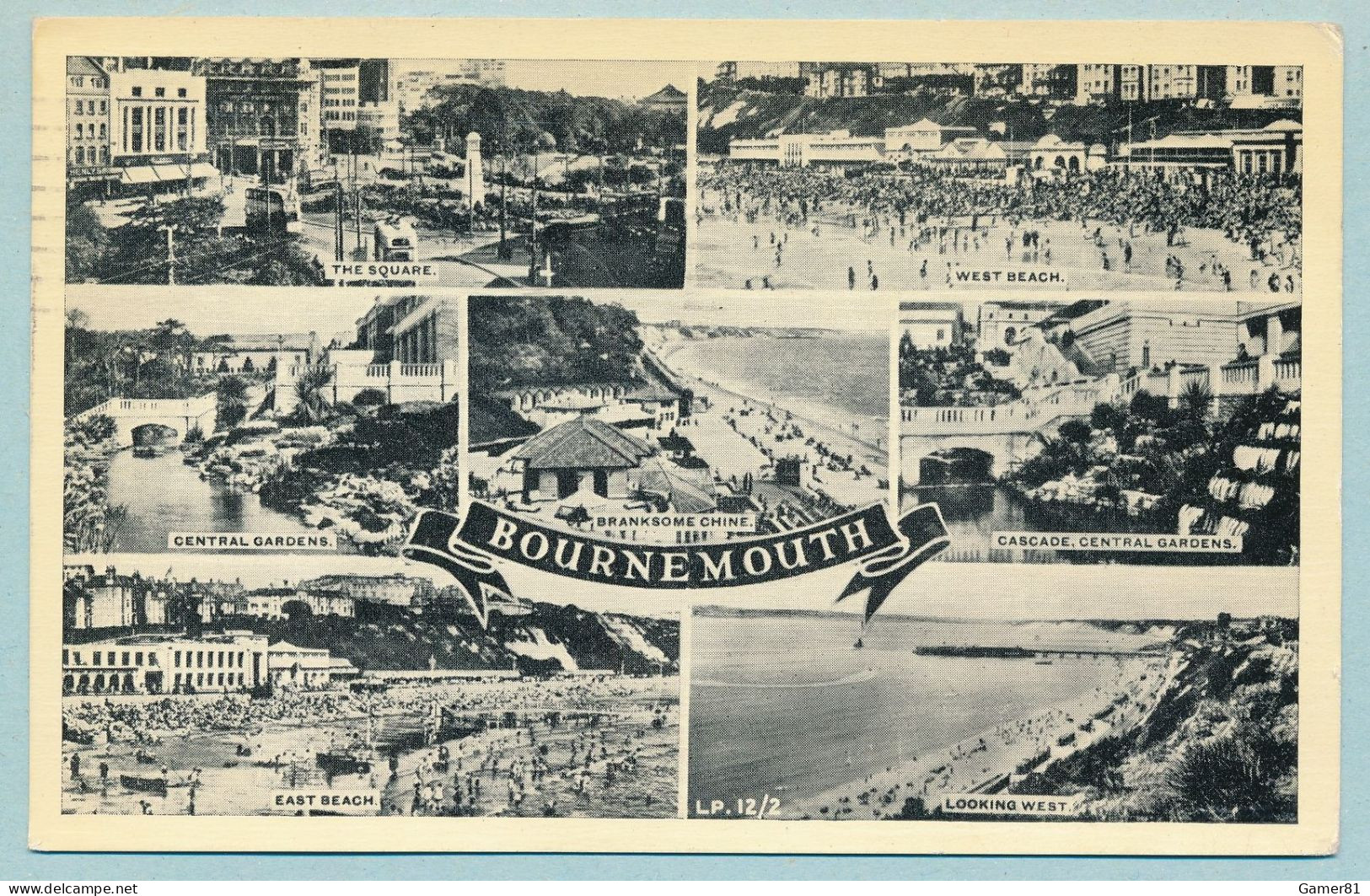 BOURNEMOUTH - Multivues - Circulé 1961 - Bournemouth (from 1972)