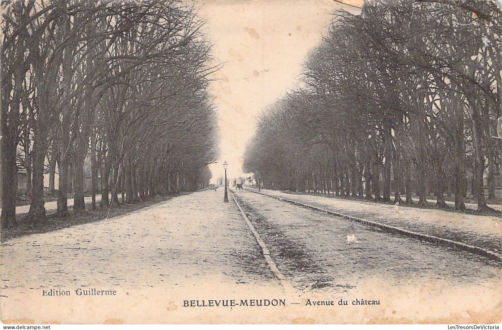 FRANCE - 92 - BELLEVUE MEUDON - Avenue Du Château - Edition Guillerme - Carte Postale Ancienne - Andere & Zonder Classificatie